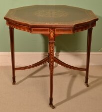 Antique Edwardian Marquetry Centre Table c.1900 | Ref. no. 05665 | Regent Antiques