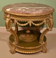 French Louis XVI Giltwood Occasional Centre Table | Ref. no. 05785 | Regent Antiques