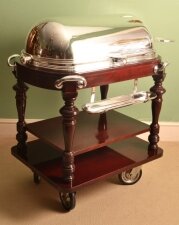 Vintage Rare Silver Plated Roast  Beef Trolley c.1950 | Ref. no. 05799a | Regent Antiques