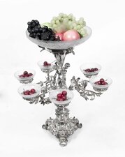 English Victorian Style Silver Plate Centrepiece | Ref. no. 05964 | Regent Antiques