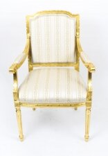 Bespoke Sets of Giltwood Armchairs in the Louis XV Style Available to Order