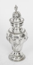 Antique Victorian Silver Plated Sugar Caster William Batt & Sons 1860 19th C