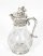 01445-Stunning-Silver-Plate-Claret-Jug-Glass-Decanter-1
