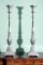 01556-Pair-Silver-Plated-Candlesticks-Ecclesiastical-Style-1