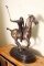 01642-Stunning-Bronze-Polo-Player-Galloping-Horse-Sculpture-1