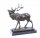 01694-Stunning-Bronze-Stag-Sculpture-Marble-Base-Milo-1