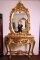 02152-Ornate-French-Louis-XV-Giltwood-Console-Table-&-Mirror-1