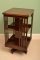 03507-Antique-Edwardian-Mahogany-Revolving-Bookcase-C-1900-3