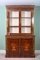 Antique-English-Victorian-Walnut-Marquetry-Bookcase-14