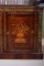 Antique-English-Victorian-Walnut-Marquetry-Bookcase-3