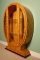 Stunning-Art-Deco-Birdseye-Maple-Oval-Display-Cabinet-4