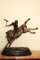 Stunning-Bronze-Polo-Player-Bucking-a-Horse-Sculpture-1