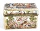Antique Italian Large Capodimonte Porcelain Table Casket 19th C | Ref. no. 09024 | Regent Antiques