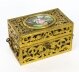 Antique  Pierced Brass Palais Royal  Porcelain Mounted Casket  19th C | Ref. no. A1836 | Regent Antiques
