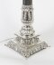 Antique Victorian Silver Plated Doric Column Table Lamp c.1880 19th C | Ref. no. A2467a | Regent Antiques