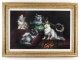 Antique Painting  by Agnes Augusta Talboys  "Pussies in conference"19th C | Ref. no. A2550 | Regent Antiques