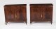 Vintage Pair Flame Mahogany Side Cabinets by William Tillman Late 20th C | Ref. no. A3667 | Regent Antiques