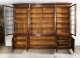 Antique English William IV Flame Mahogany Library Breakfront Bookcase 19th C | Ref. no. A3794 | Regent Antiques