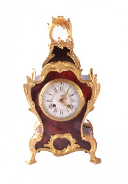 Antique French Ormolu Mounted Mantle Clock c.1860 | Ref. no. 05319 | Regent Antiques