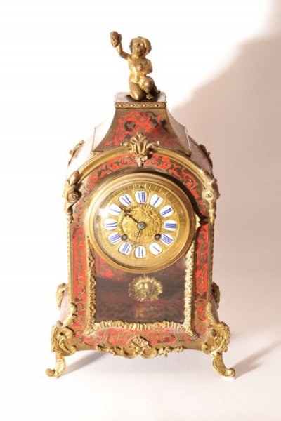 Antique French Boulle Mantle Clock c.1870 | Ref. no. 05370 | Regent Antiques