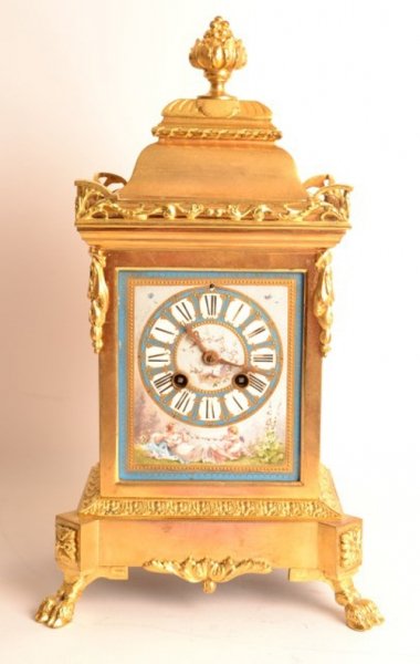 Antique French Ormolu & Porcelain Clock c.1860 | Ref. no. 05620 | Regent Antiques