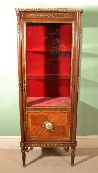 Vintage Louis XVI Revival Display Cabinet Vitrine | Ref. no. 05882 | Regent Antiques