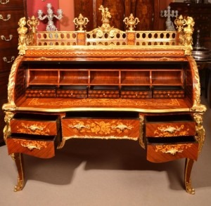 Ornate writing desk