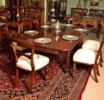 Buying an ornate and highly collectable Regency dining table