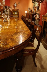 Marquetry vs Parquetry & How These Decorative Techniques Are Used In Antique Marquetry Dining Tables, Bookcases, Furniture & Other Items