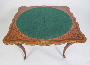 Play the Game - On an Antique Card Table From Regent Antiques