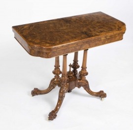 Play the Game - On an Antique Card Table From Regent Antiques