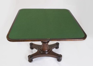 Play the Game - On an Antique Card Table From Regent Antiques