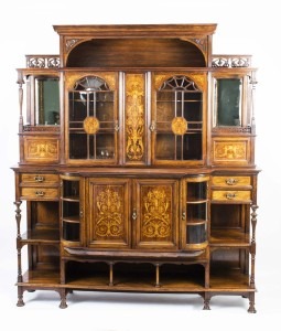 New Arrival - Antique Walnut Cabinet by James Shoolbred