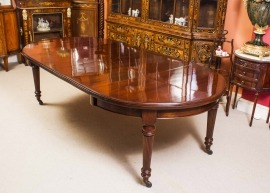 More Marvelous Mahogany Antique Dining Tables