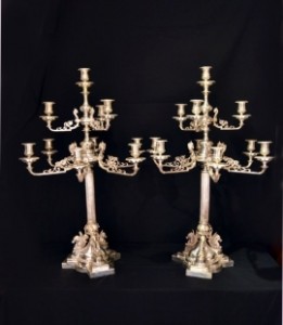 Gilded Bronze Candelabras Recently Sold - But We Have More!