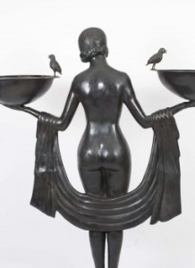 Large and Impressive Art Deco Bronze Statues