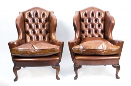 Stylish Seating at Regent Antiques - Antique Leather Chairs