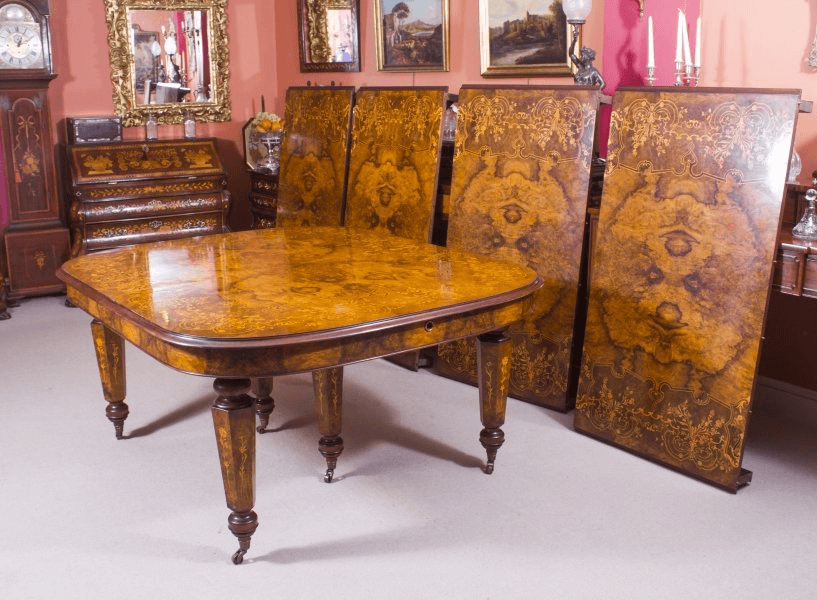 The Magic of Bespoke Handmade Victorian Style Marquetry Furniture