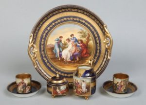 Sublime Antique Vienna Porcelain