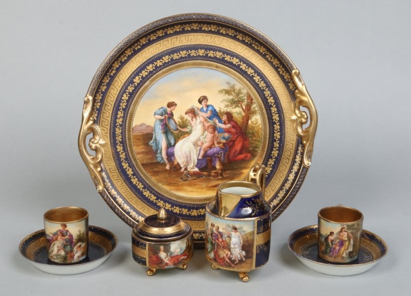 Sublime Antique Vienna Porcelain 