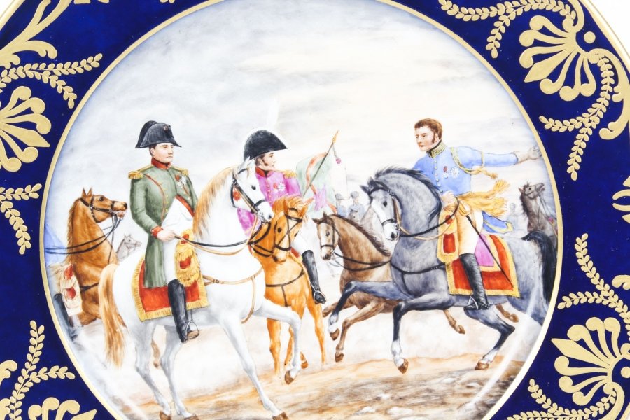 A Look at Some Beautiful Antique Hand-Painted Porcelain Plates 