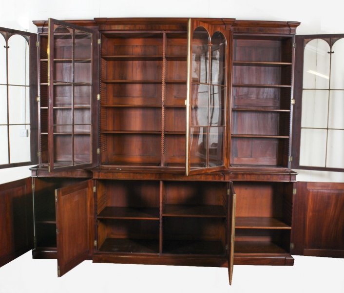 Stunning Antique Bookcases of Grand Design 