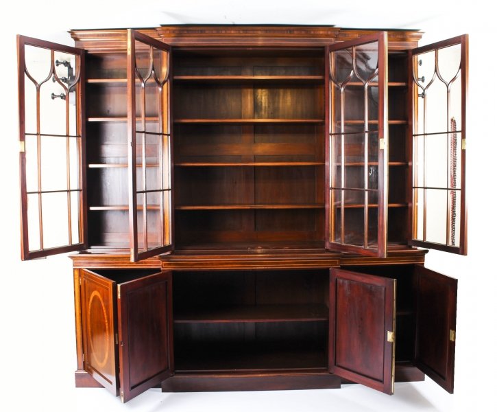 Stunning Antique Bookcases of Grand Design 