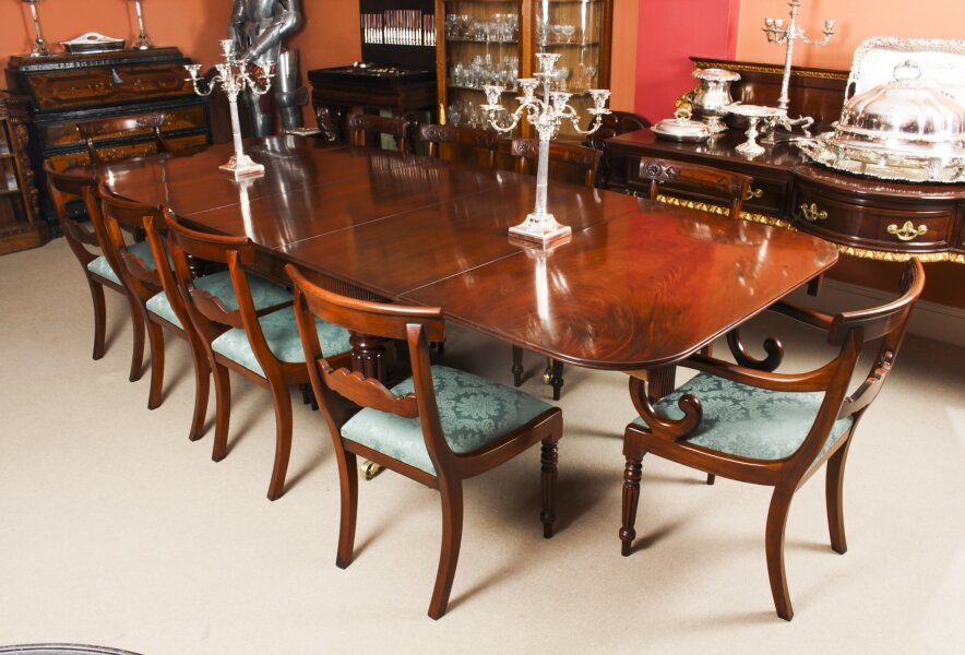 Extraordinary Antique Dining Table And, Solid Wood Antique Dining Table And Chairs