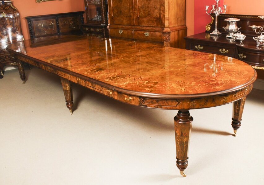 The Uniqueness of Bespoke Marquetry Dining Tables 