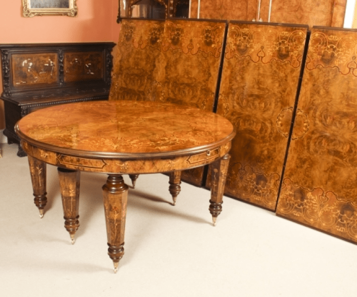 The Uniqueness of Bespoke Marquetry Dining Tables 