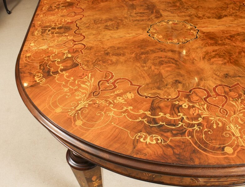 The Uniqueness of Bespoke Marquetry Dining Tables
