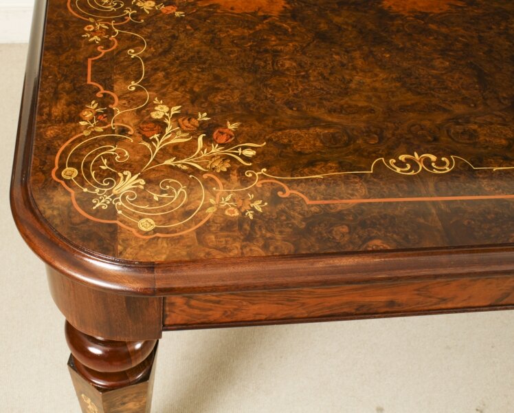 The Uniqueness of Bespoke Marquetry Dining Tables
