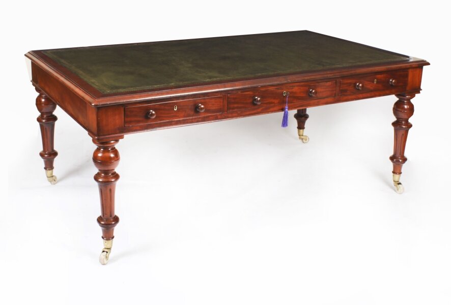 Discover the Timeless Elegance of Antique Partner Desks
