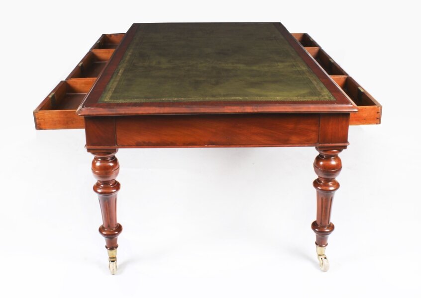 Discover the Timeless Elegance of Antique Partner Desks 